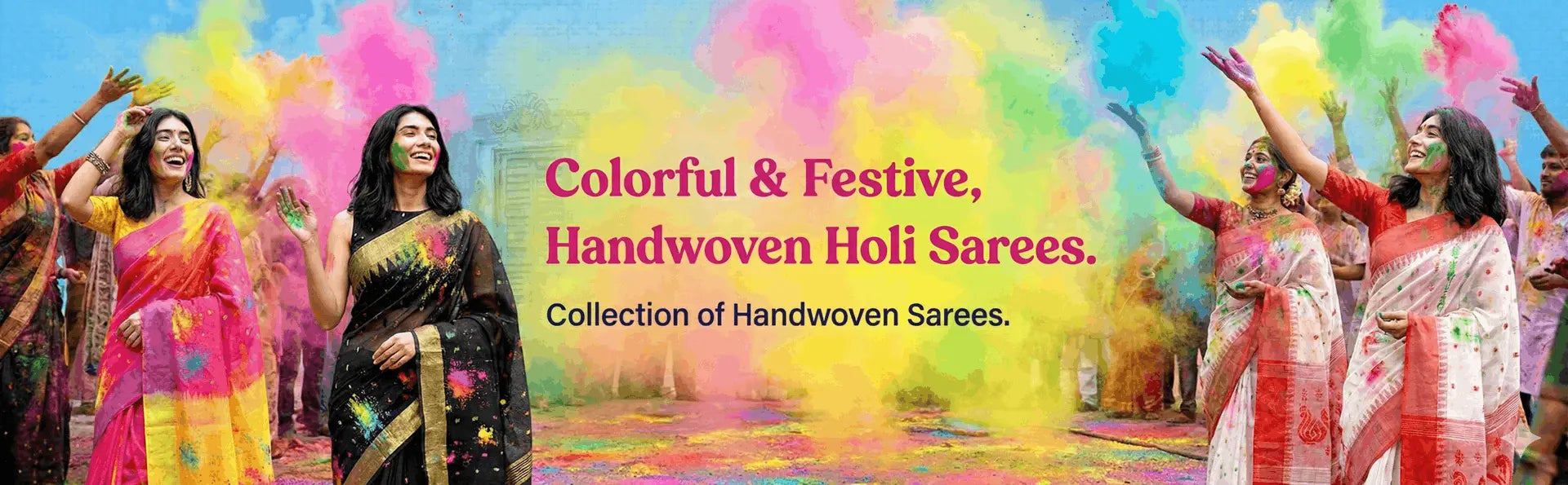 Holi Saree