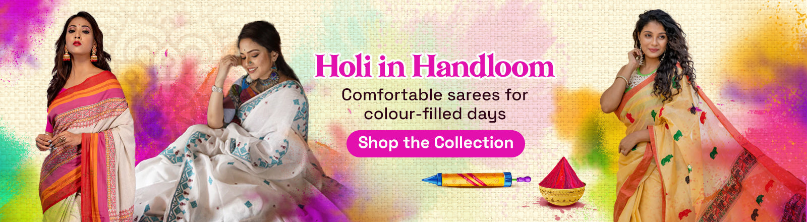Holi Saree