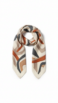 Hand-Painted Silk Scarf