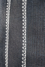 Black & white teen quilt - Aankona