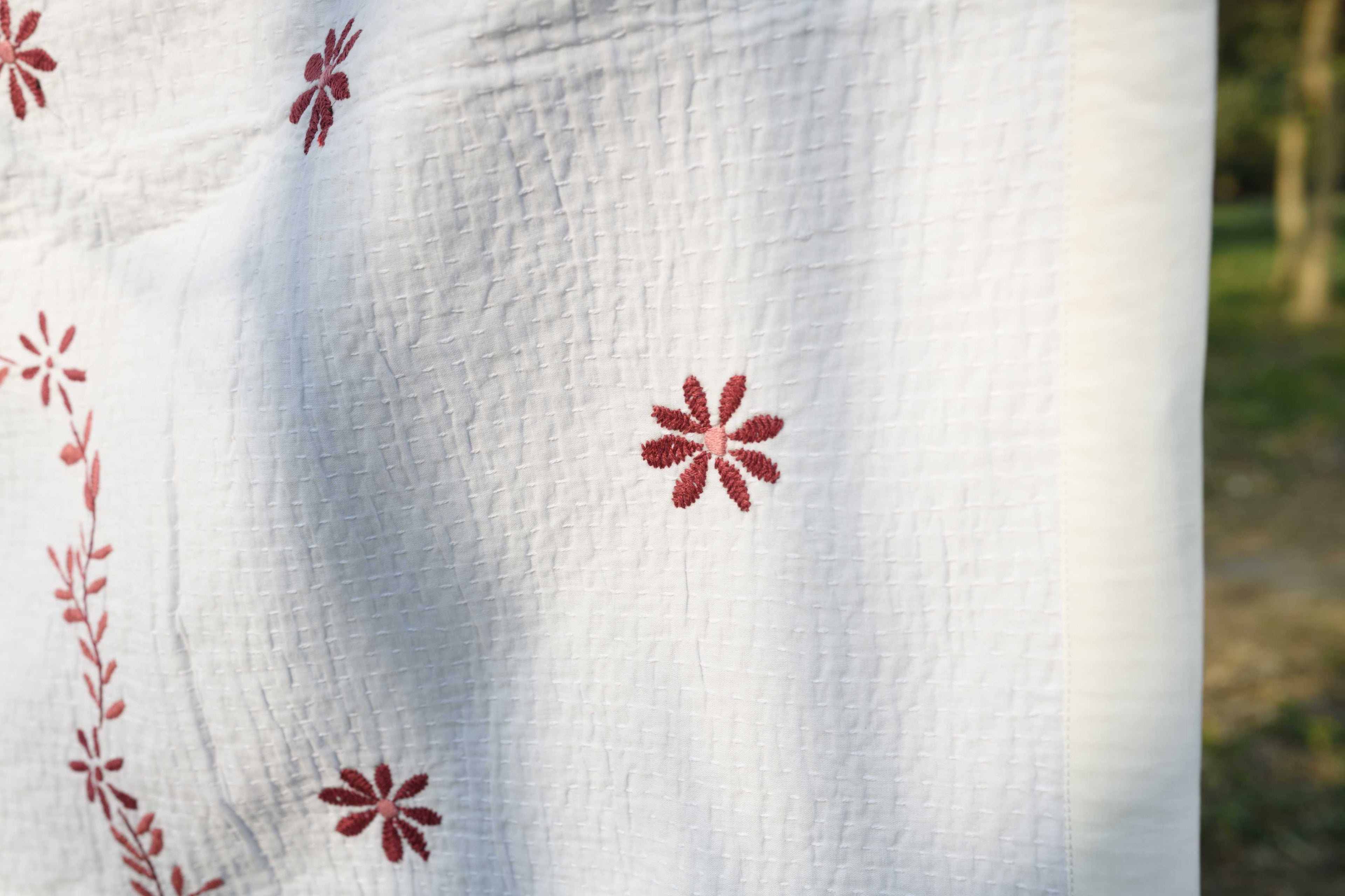 Handwoven King With Horse Baby Quilt
