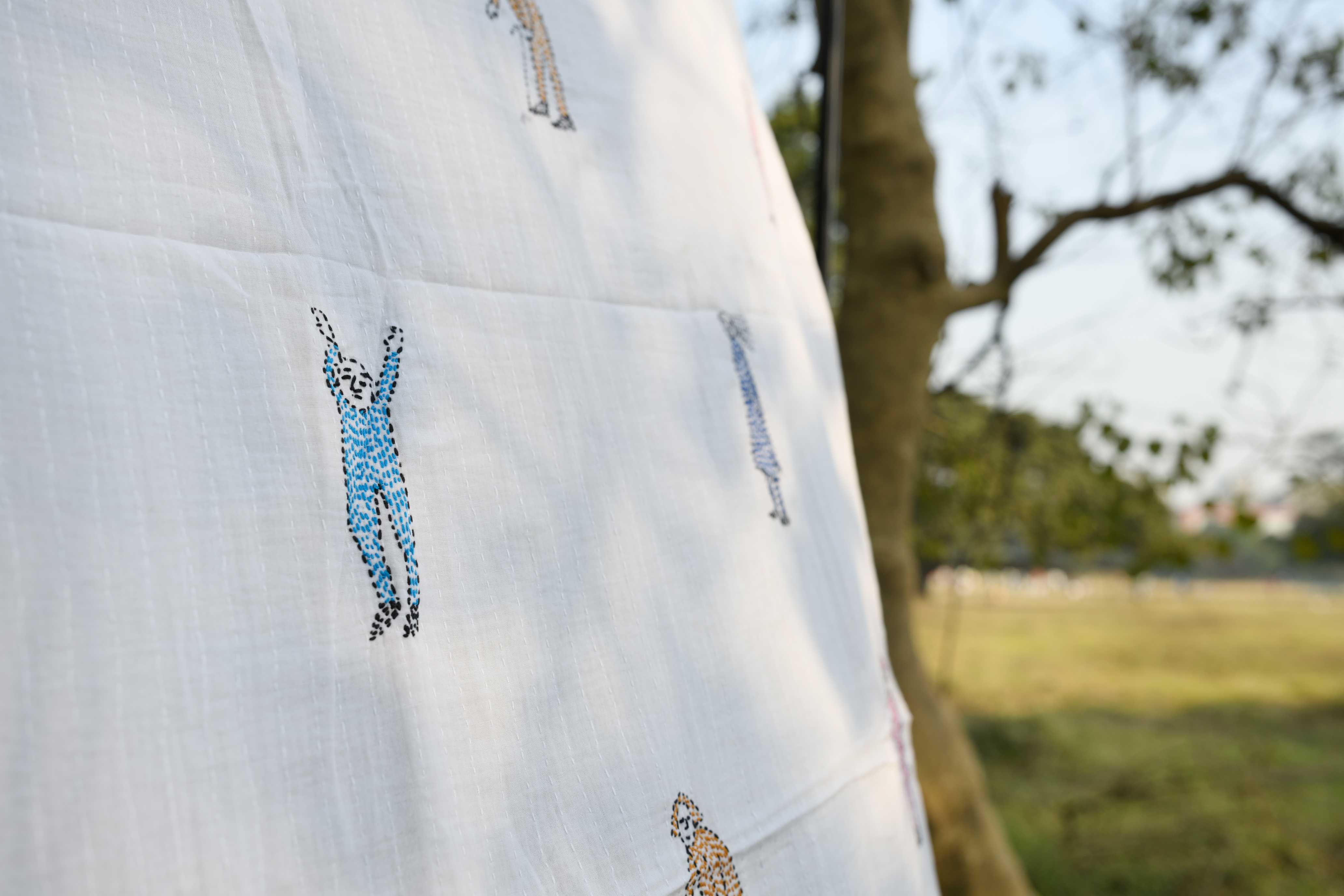 Happy people teen size Quilt - Aankona