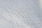White jamdani teen Quilt - Aankona