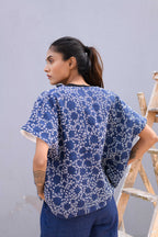 Handwoven Reversible Jacket With Kantha Work