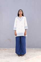 Handwoven White Jamdani Shirt