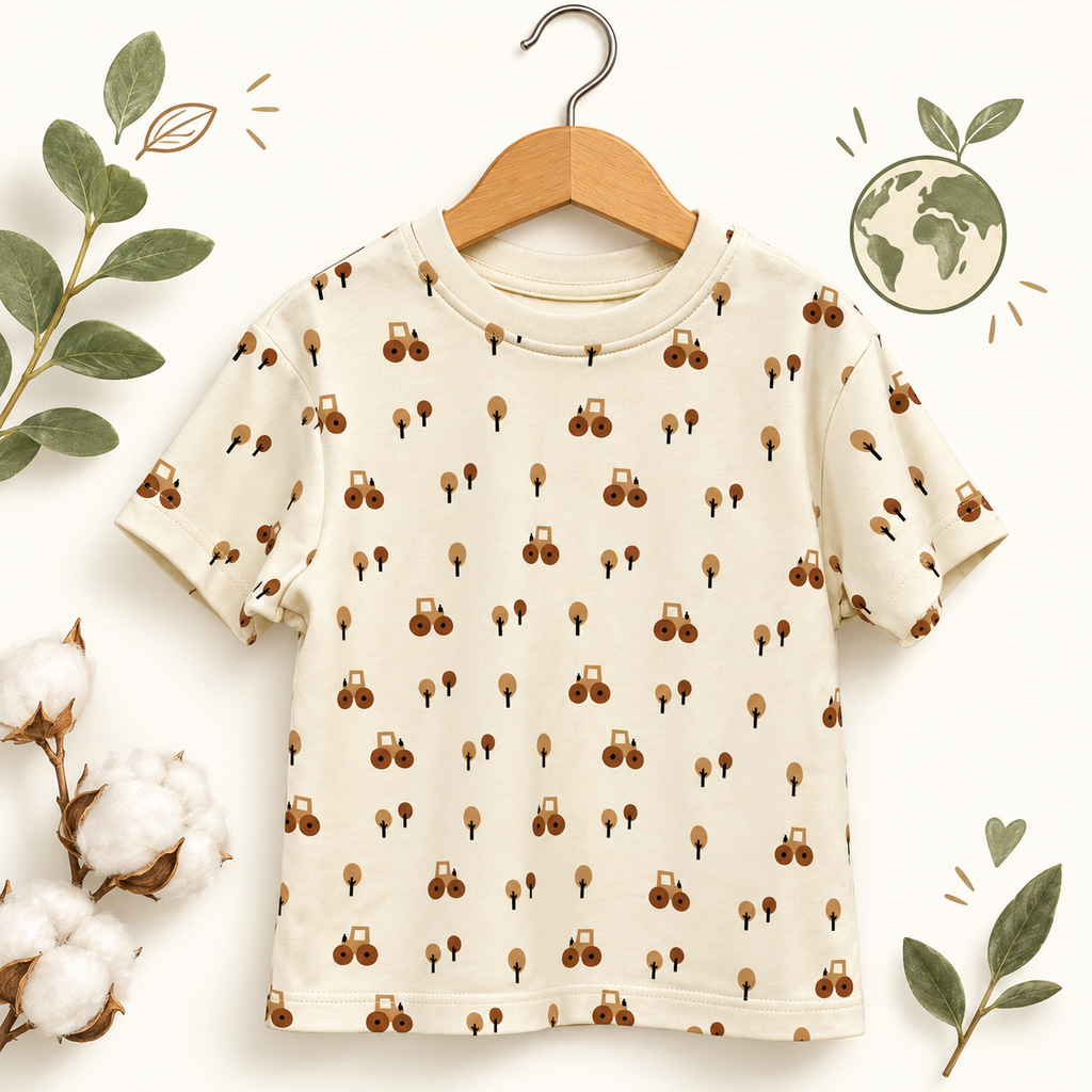 Short sleeve kids wear