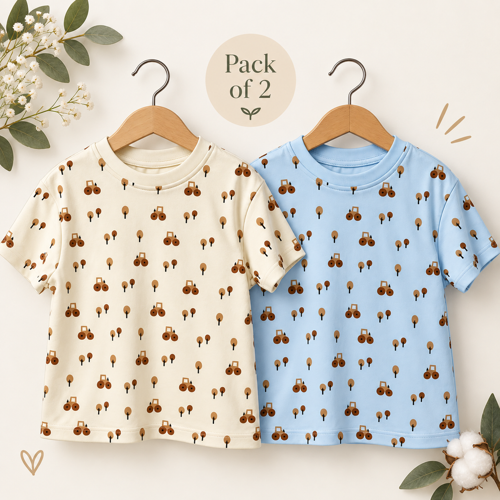 Short sleeve kids wear