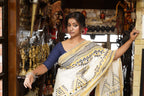 Bosonto - Handwoven Kerala Cotton Printed Saree
