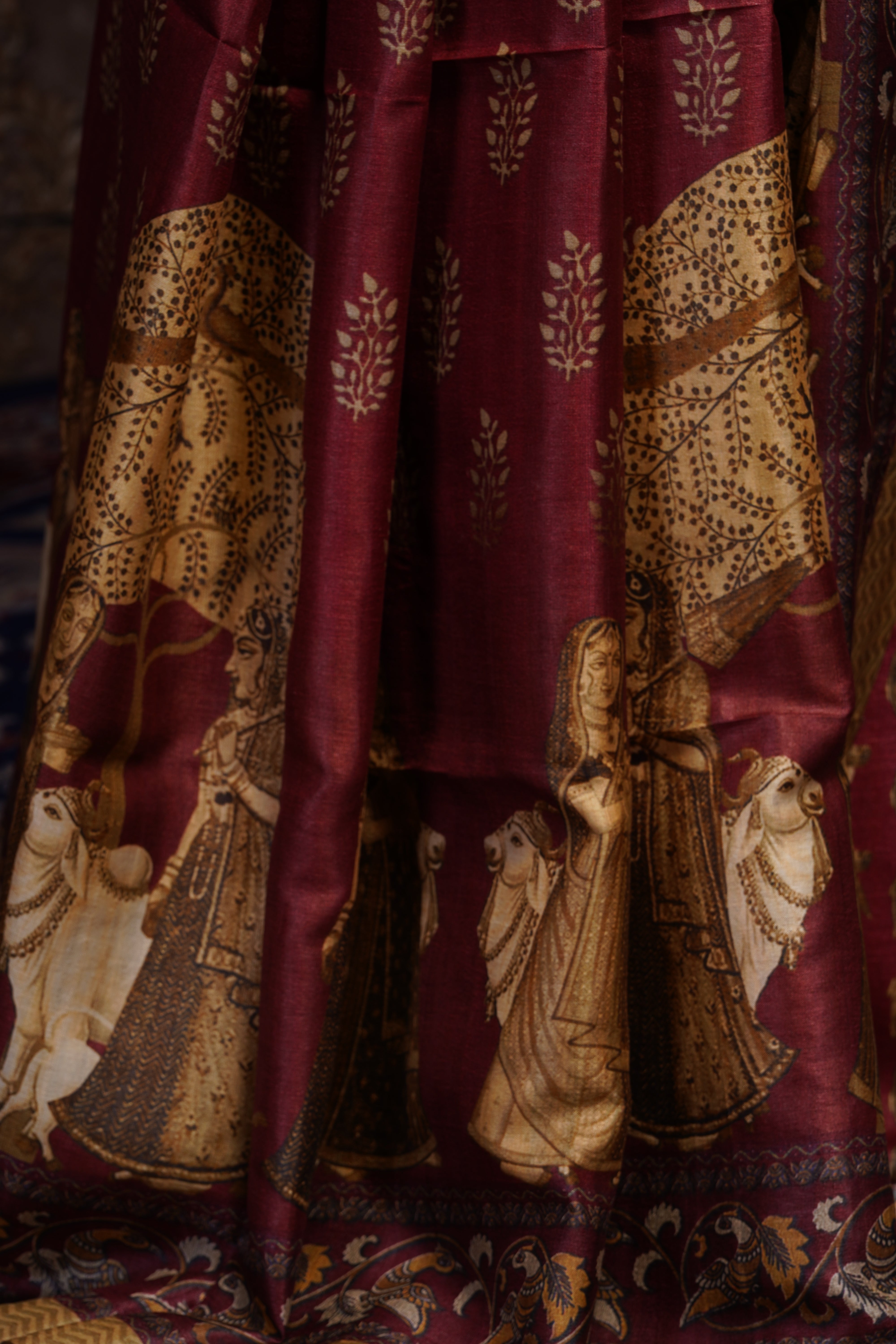 Elegent Tussar saree - Aankona