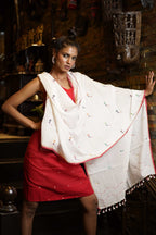 Handwoven Jamdani Scarf