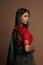 Handwoven Begampuri Cotton Saree