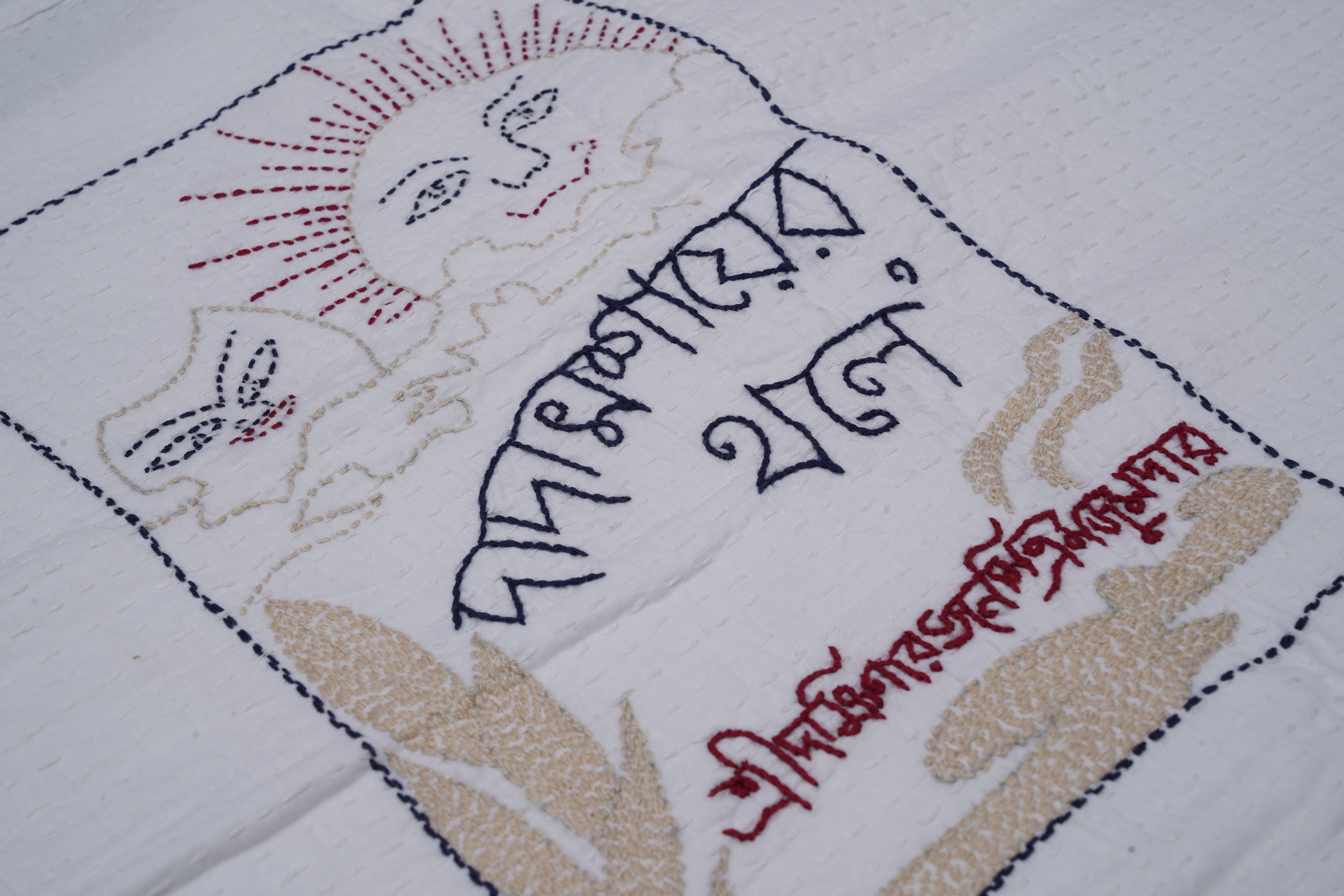 EXCLUSIVE BABY QUILT DADA MASHAIYER THOLE / DAKHINARANJAN ROY(WITH PILLOW COVER) - Aankona