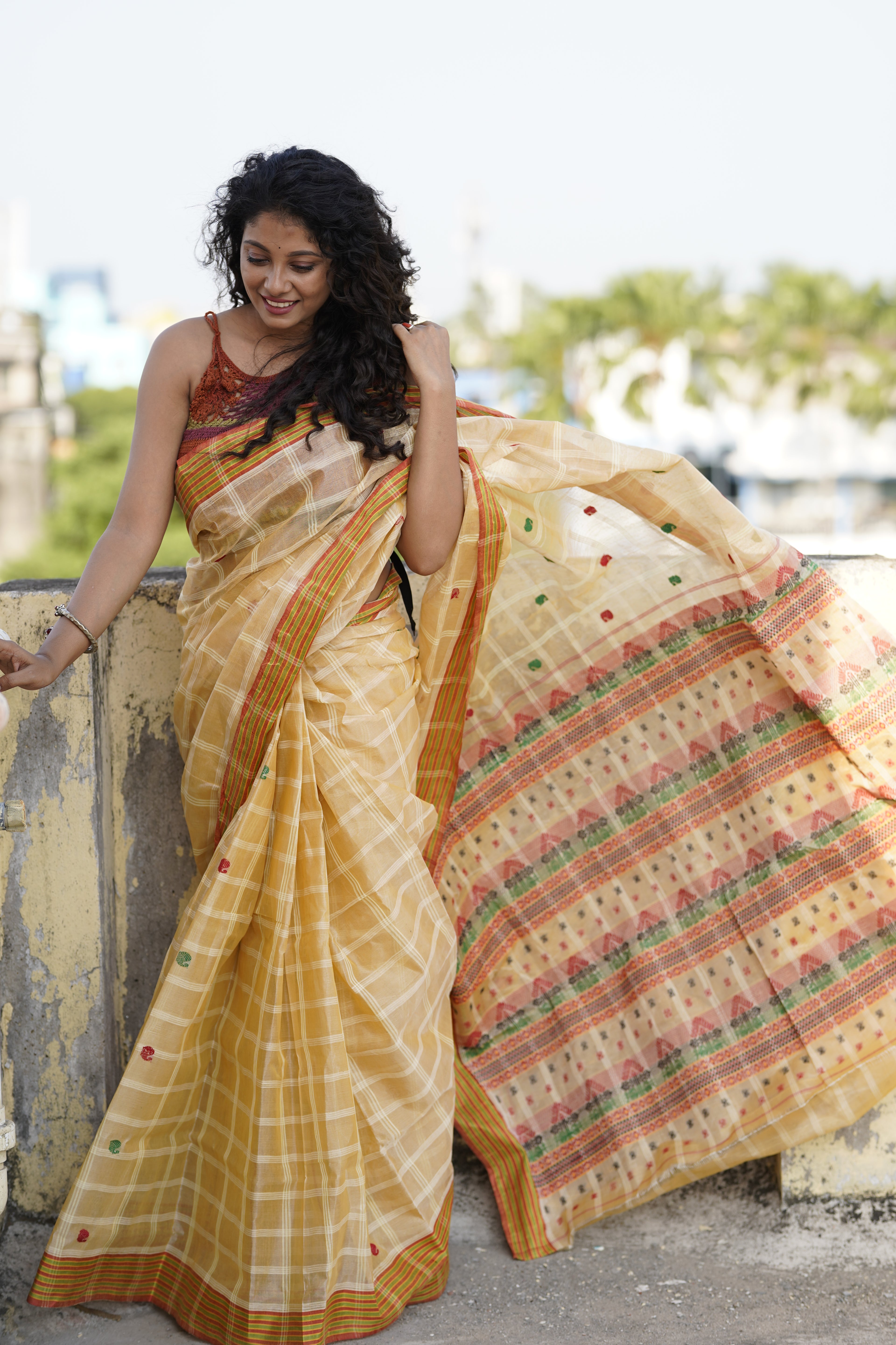 Handwoven Assam Saree