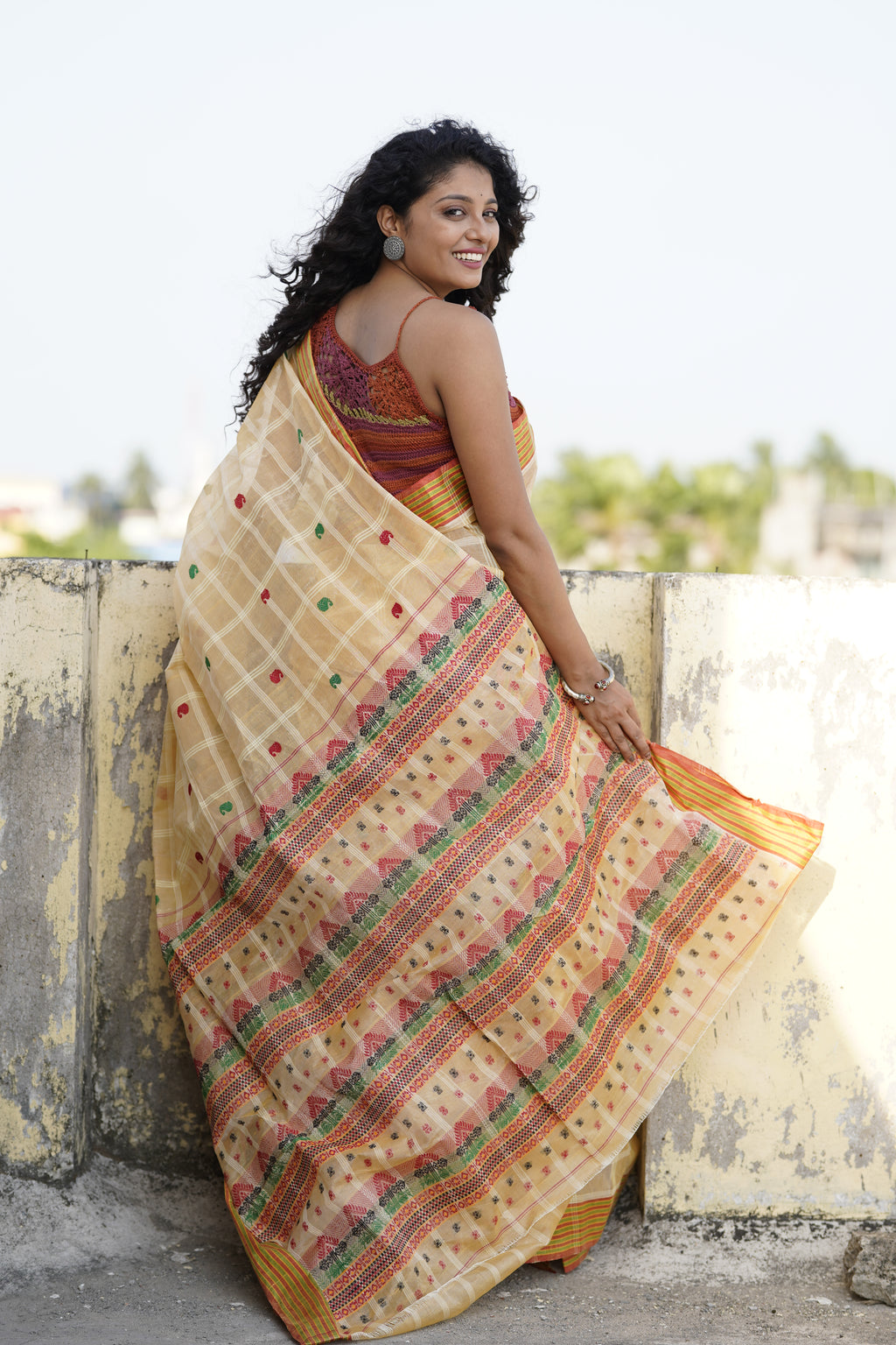 Handwoven Assam Saree
