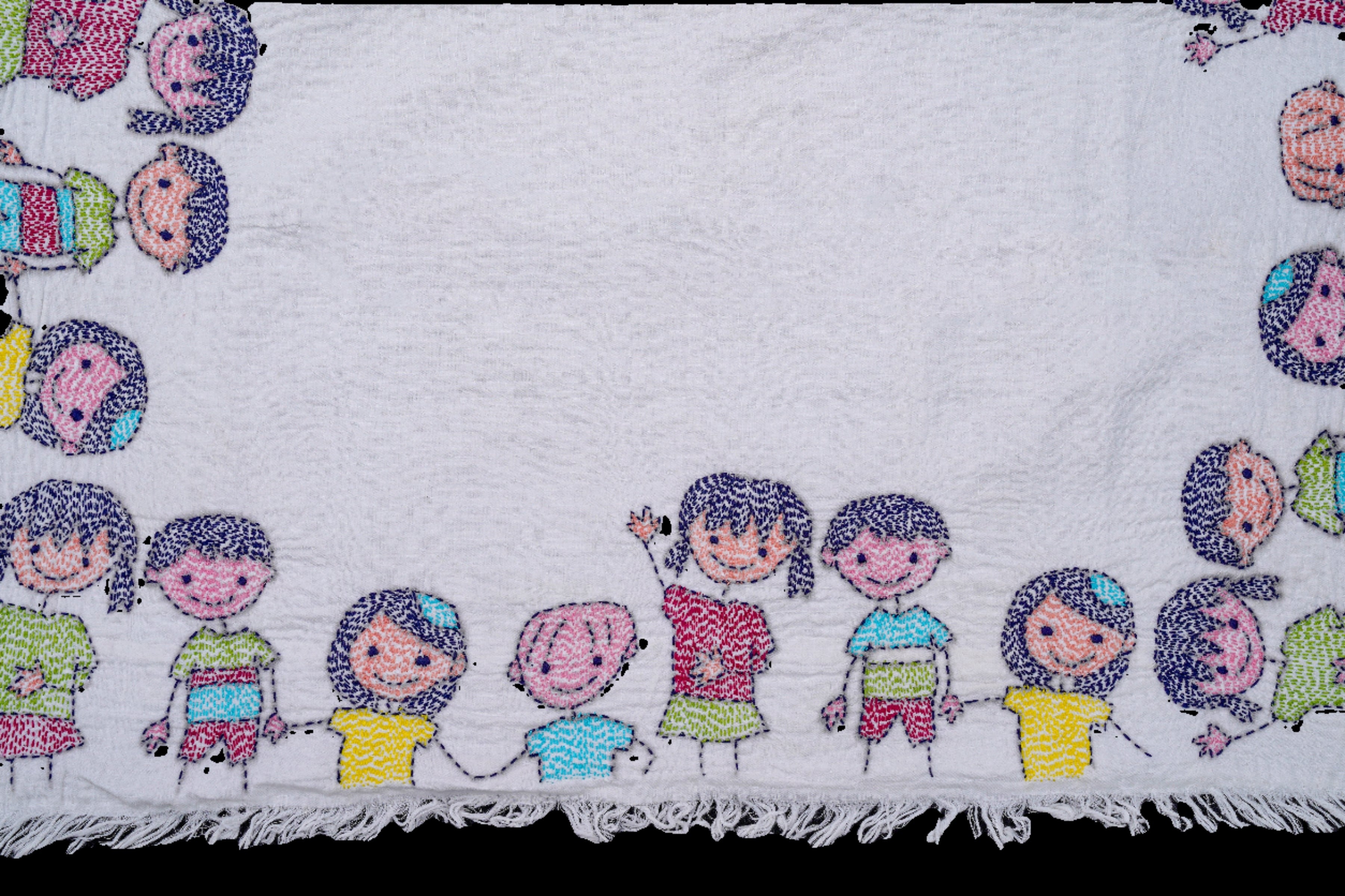 Happy Face Baby Quilt - Aankona