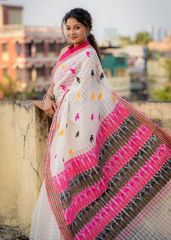 Assam Noni Saree,Aankona,silk/cotton saree
