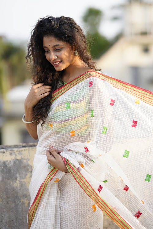 Assam Noni Saree,Aankona,silk/cotton saree