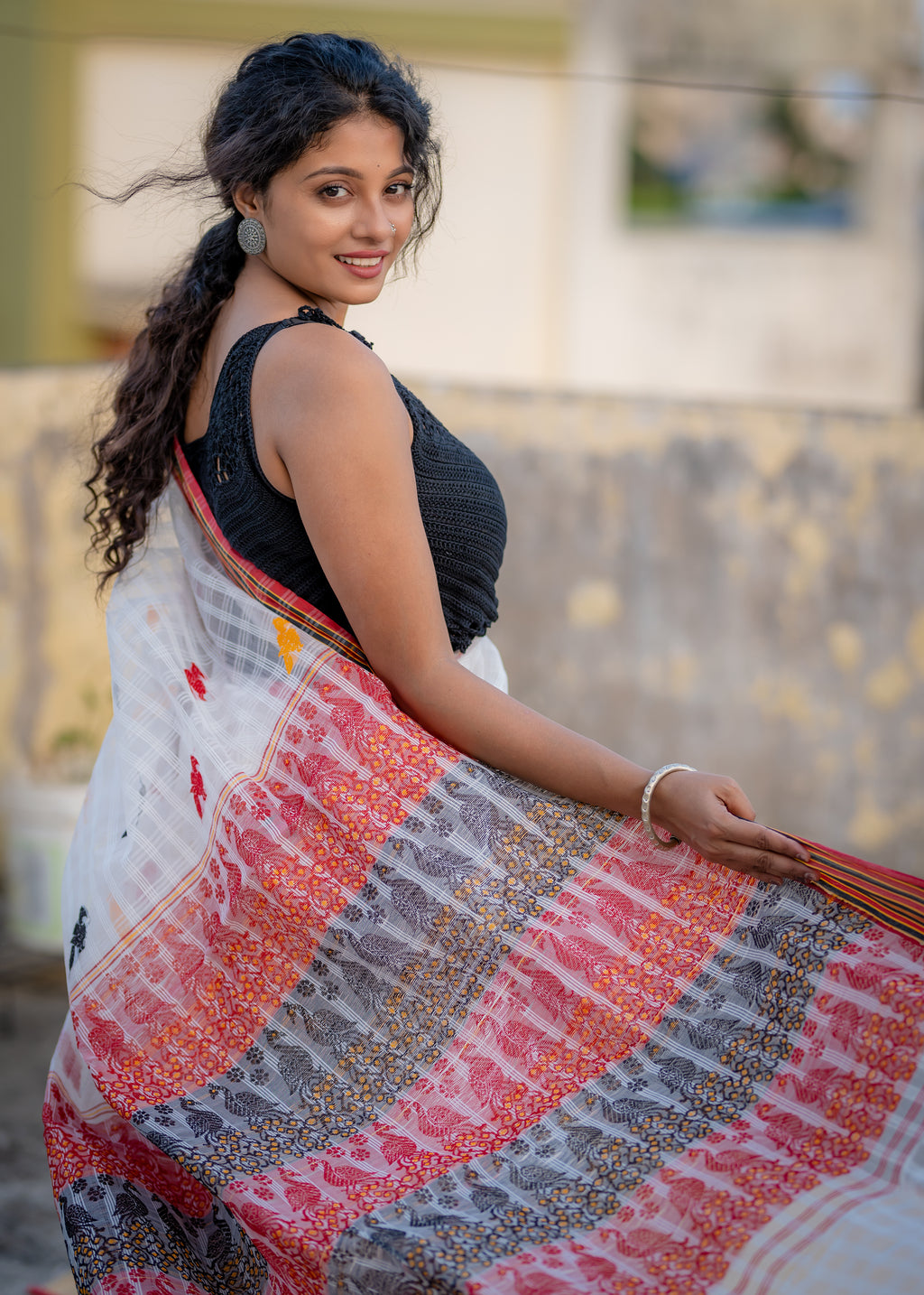 Handwoven Assam Saree
