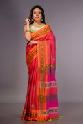 Cotton Kantha Work Saree