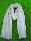 Pure Handwoven Wool Cotton Scarf